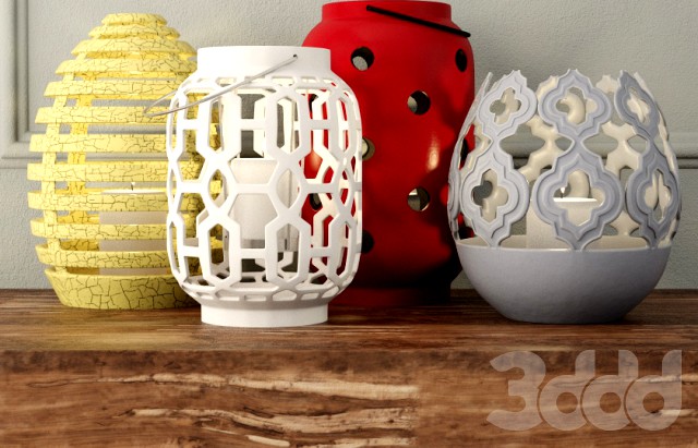 Ceramic Lanterns