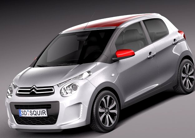Citroen C1 2015 3D Model