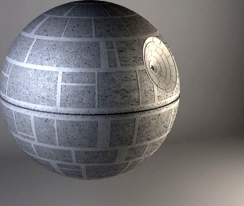 Star Wars Death Star Complete 3D Model