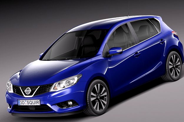 Nissan Pulsar 2015 3D Model