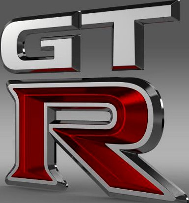 GTR logo 3D Model