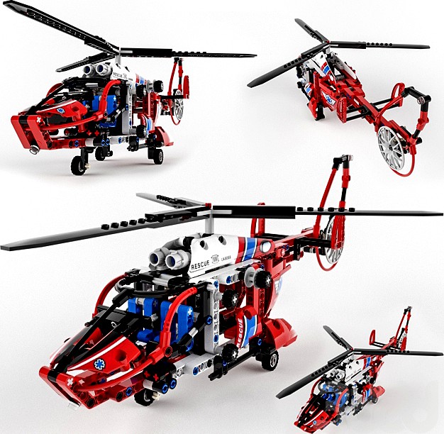 Lego Technic Rescue Helicopter