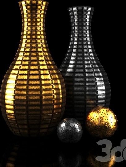 Декоративная ваза