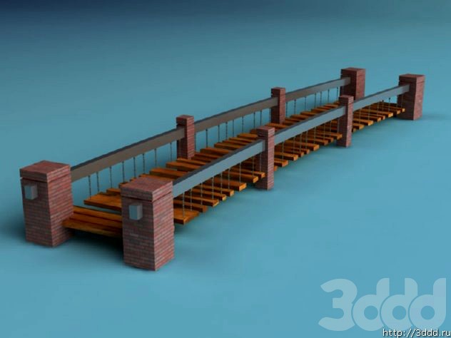 3D модель Мост