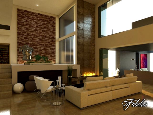 Living room 06 3D Model