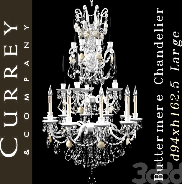 Люстра Currey company Buttermere Chandelier Large