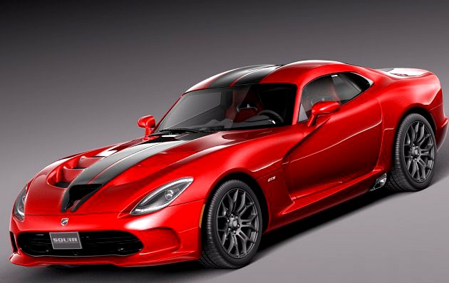 Dodge SRT Viper 2013 3D Model