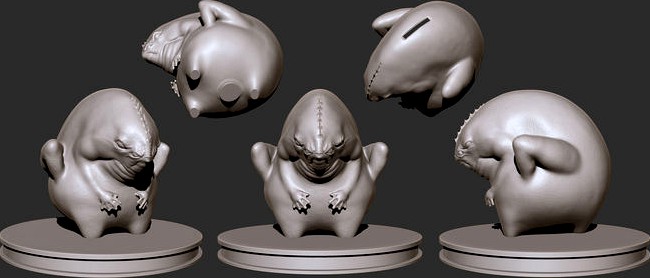 Money Box Deamon | 3D