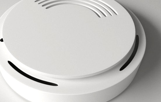 Smoke Detector v2 3D Model