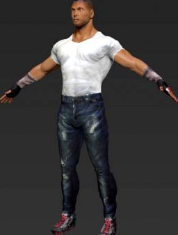 Hero 3D Model