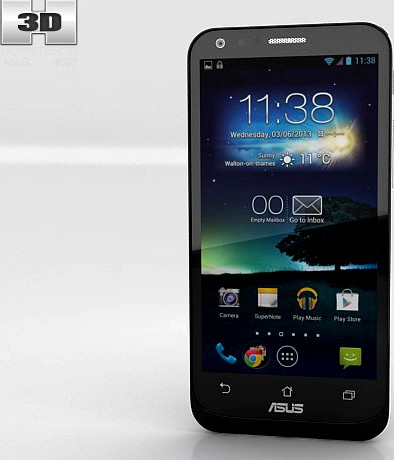 Asus PadFone 2 3D Model