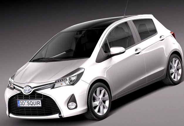 Toyota Yaris 2015 3D Model