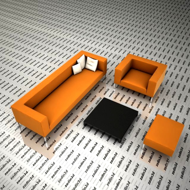 Sofa 02 3D Model
