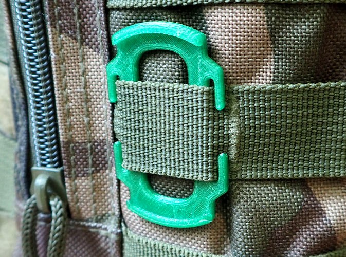 MOLLE lens cap holder 49mm | 3D