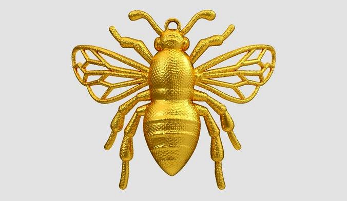 Bee Necklace | 3D