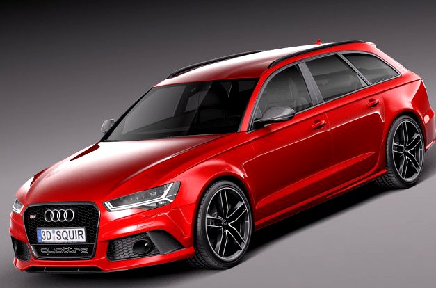 Audi RS6 Avant 2015 3D Model