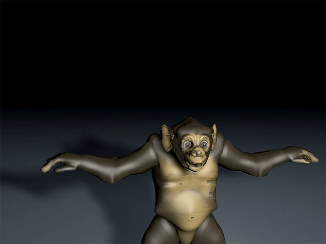 Chimpanzee | 3D