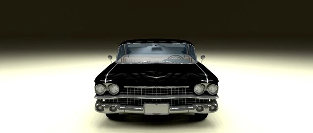 1959 Cadillac Eldorado Coupe 3D Model