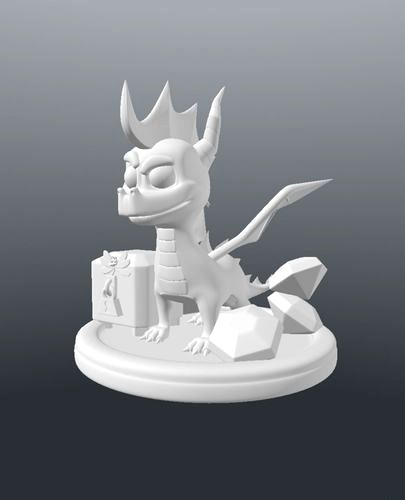 3D Print Spyro The Dragon | 3D