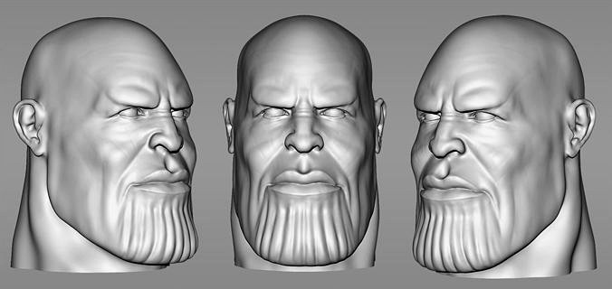 Thanos STL 3d model for 3d printing 3D print model 3D print mode | 3D