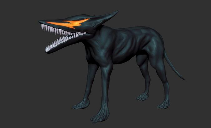 Berserk hellhound | 3D