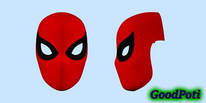 Spider-Man Mask v2  | 3D