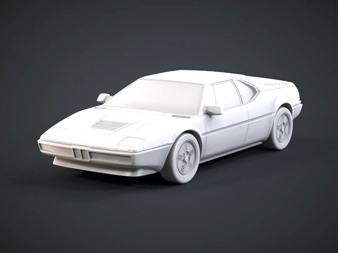 Retro Sports Car | 3D