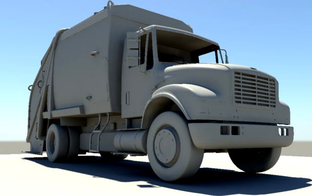 Trucks 6 3D Model