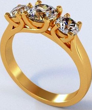Mariage Rings 96 | 3D