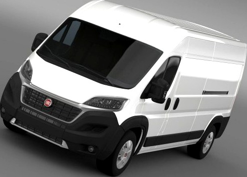 Fiat Ducato Maxi Van L3H2 2015 3D Model