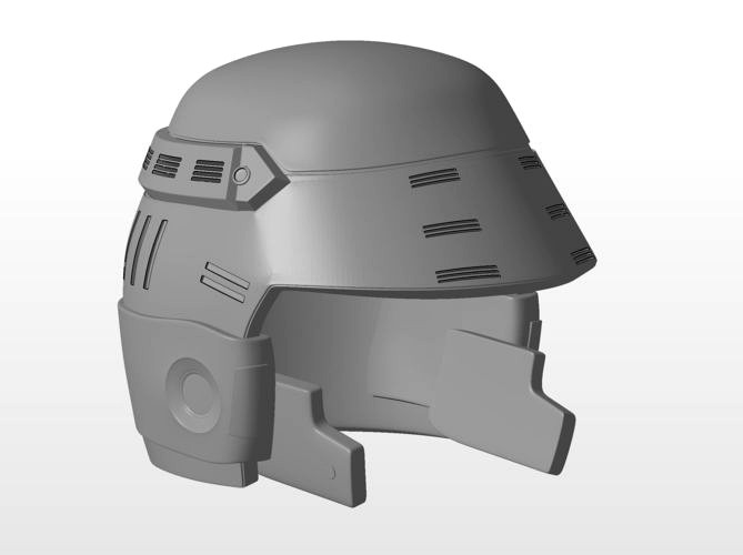 Starship Troopers Mobile Infantry MI Helmet  | 3D