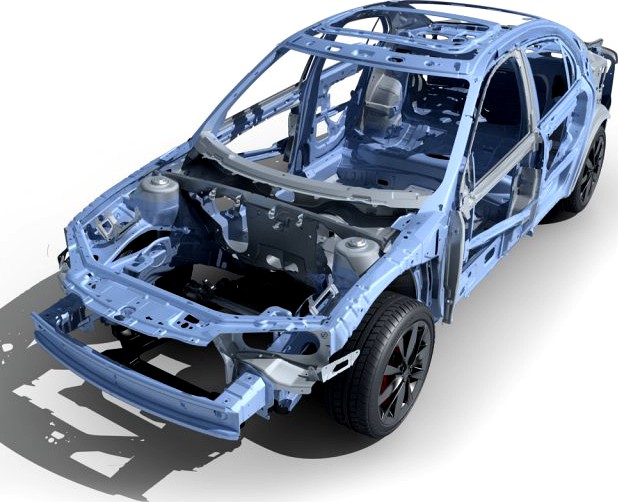 Car Frame 03 3D Model
