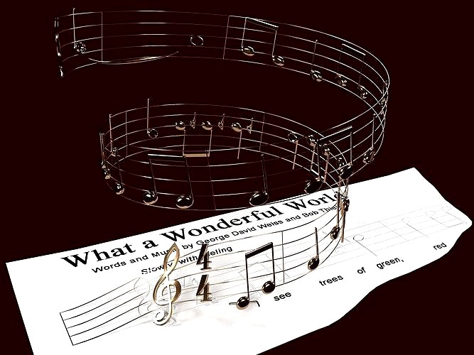 What a wonderful world - Louis Armstrong - Notes