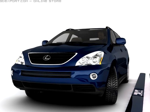 Lexus RX 400hybrid 2007 3D Model