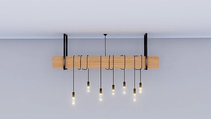 Industrial lamp - chandelier light