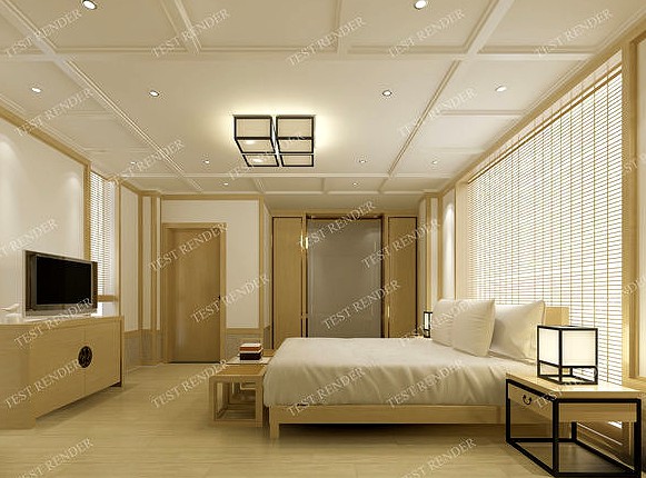 Japanese bedroom style