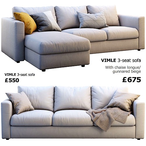 Vimle 2 options Ikea