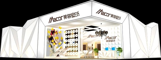 Exhibition area 25X18 3DMAX2009 3D Model