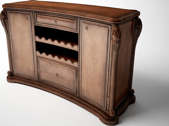 The classic bar 3D Model