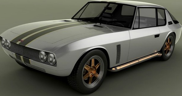 Jensen Interceptor Fast  Furious 6 3D Model