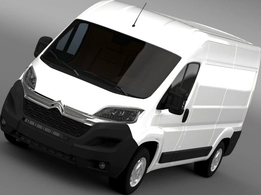 Citroen Relay Van L2H2 2015 3D Model