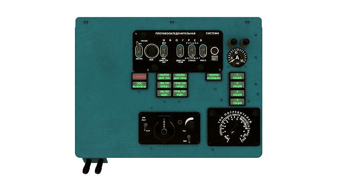 Mi-8MT Mi-17MT Left Overhead Panels Board Russian