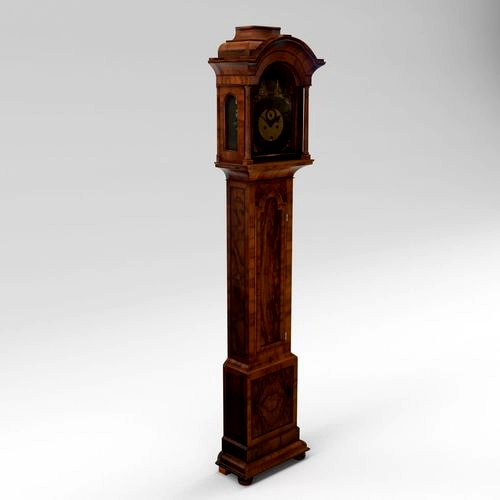Baroque long case clock - England - London