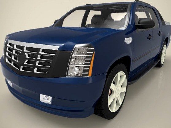 Pickup truck 3D Model