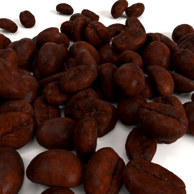 Coffee Beans 3D Model