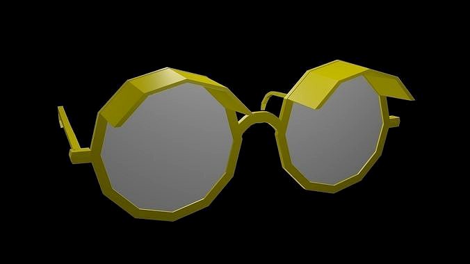 Low poly spectacles 1