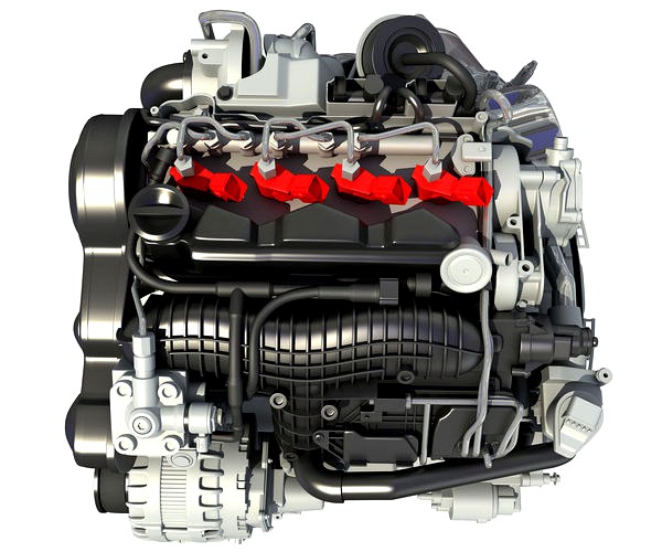 3D Engine Models - Car