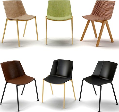 MDF Italia Aiku Soft Chairs