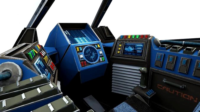 Space fighter Cockpit - Starfighter Hades MK2