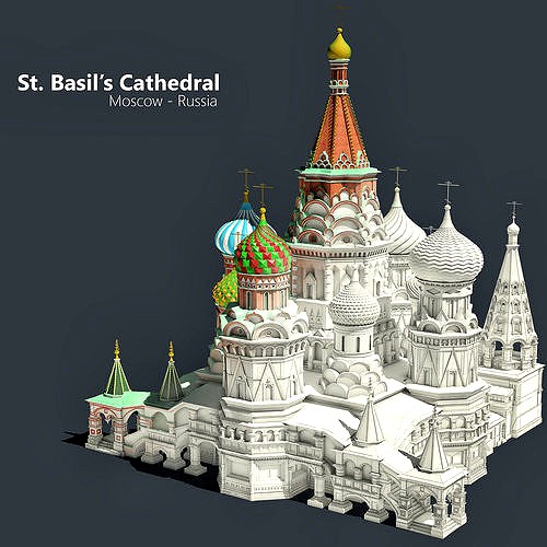 Highly Detailed St Basils Cathedral